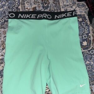 Nike Pro Aqua Blue Training Shorts